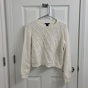 H&M Sequin Sweater